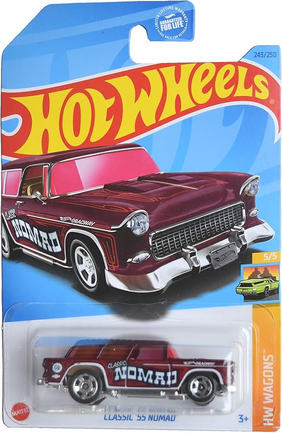 Hot Wheels Classic '55 Nomad, HW Wagons 5/5 [red] 243/250