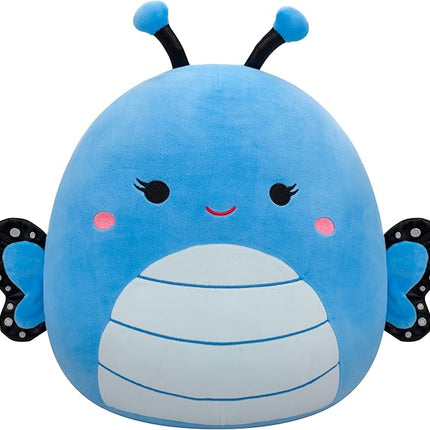 Squishmallows Original 14in Waverly The Blue Butterfly – Official Jazwares Plush (Large)