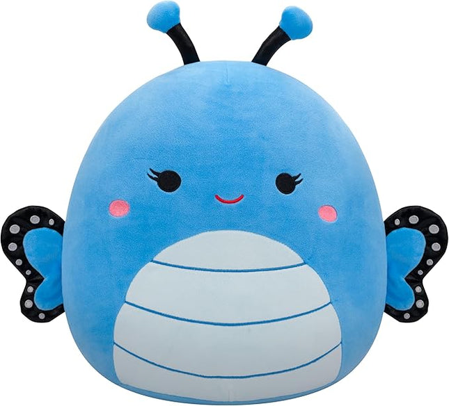 Squishmallows Original 14in Waverly The Blue Butterfly – Official Jazwares Plush (Large)