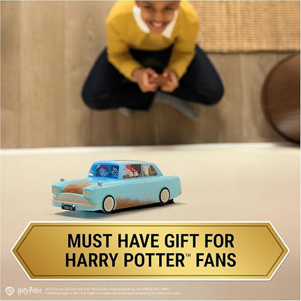 Wizarding World Harry Potter, Weasley’s Flying Remote Control Car with Zero Gravity Technology, Drives Indoors on Walls & Floors, Gifts & Stocking Stuffers for Kids
