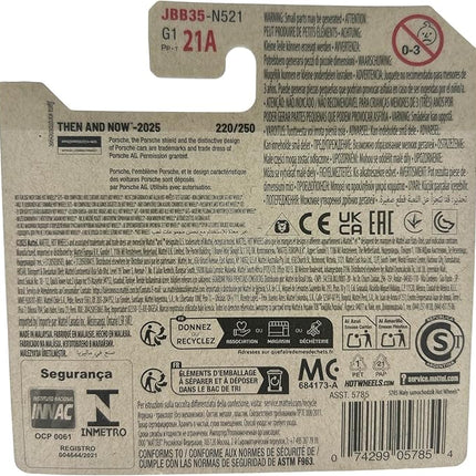 Hot Wheels Porsche 911 GT3 RS, Pink Die-Cast Model Car, Then and Now Collection