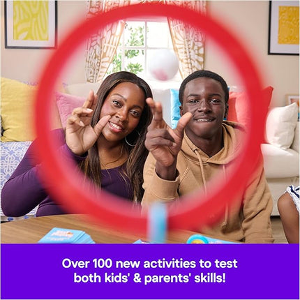 Spin Master Games, Beat The Parents, 2025 Edition with New Challenges & Cards, Friendly Competition Family Game, Family Game Night, 4-8 Players, for Ages 6 & Up