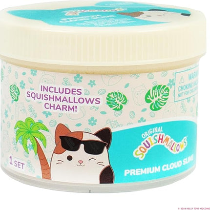 Original Squishmallows Premium Cloud Slime - Cam The Cat, Coconut Scent