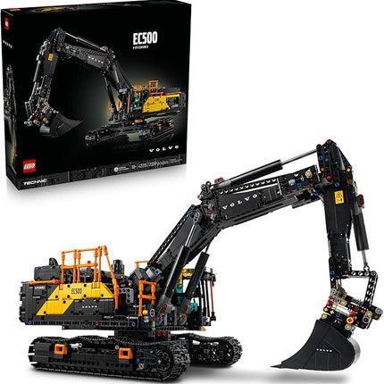 LEGO Technic Volvo EC500 Hybrid Excavator - Building Set for Adults - Collectible Model Kit for Men & Women, Ages 18+ - Gift Idea for Those Who Enjoy 3D Puzzles, DIY Kits, or Engineering - 42215