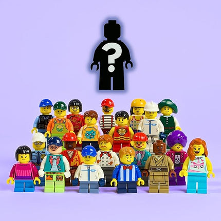 10 NEW LEGO MINIFIG PEOPLE LOT random grab bag of minifigure guys city town set by USA