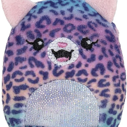 Squishville Mini-Squishmallows Besties Multipack - 14 Rainbow 2-Inch Plush Toys: Red Panda, Tabby Cat, Octopus & More