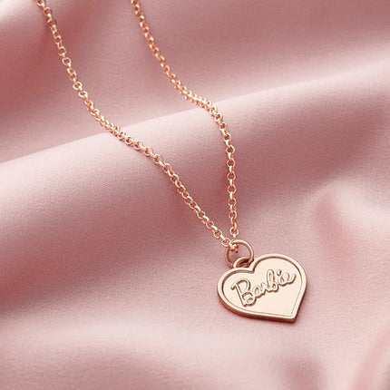 Barbie Chunky Heart Necklace