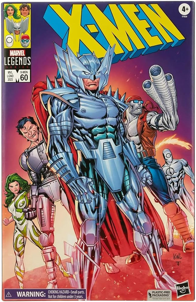 Marvel Hasbro Legends Series: X-Men Villains, 60th Anniversary Action Figure Set, 6 inch Action Figures,Multicolor