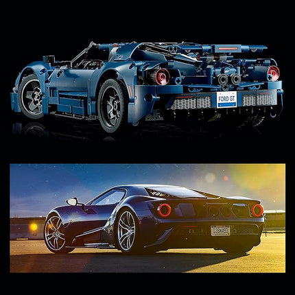 LEGO Technic 2022 Ford GT 42154 Car Model Kit for Adults to Build, Collectible Set, 1:12 Scale Supercar with Authentic Features, Gift Idea That Fuels Creativity and Imagination