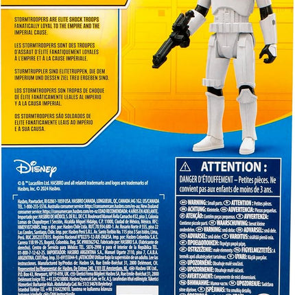 STAR WARS Epic Hero Series Stormtrooper 4-Inch Action Figure & Accessory, Toys for 4 Year Old Boys and Girls