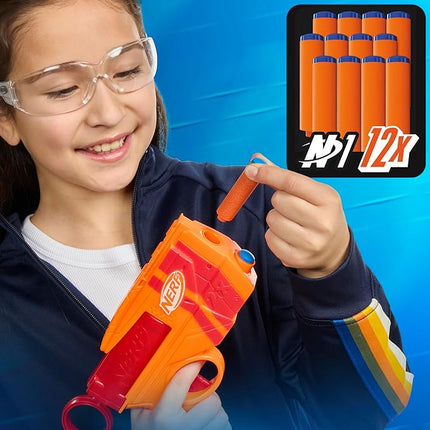 Nerf N Series Duo Pack, Includes 2 Ward Blasters, 12 N1 Darts Compatible Only with Nerf N Series Blasters, Kids Outdoor Games, Ages 8+