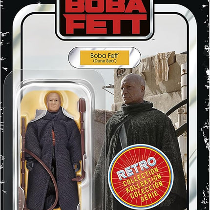 STAR WARS Retro Collection Boba Fett (Dune Sea), The Book of Boba Fett 3.75 Inch Collectible Action Figures