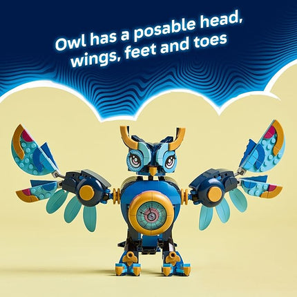 LEGO DREAMZzz Zoey’s Time Owl Building Toy - Pretend Play Set for Girls & Boys - Storytelling Toy for Kids, Ages 8+, with 2 Construction Modes - Gift Idea for Birthdays & Holidays - 71494