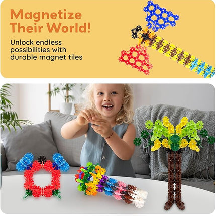 PicassoTiles Building Chips Interlocking Disc Construction Blocks in 12 Colors STEM Learning Early Education Toy Engineering Playset Child Brain Development for Toddlers Girls Boys Kids Age 3+ PTF108