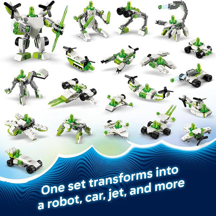 LEGO DREAMZzz Z-Blob's Robot and Vehicle Adventures Robot Toy Building Kit - Mech Suit Set for Kids, Boys and Girls, Ages 7+ - 19 Rebuild Options for Pretend Play - Gift Idea for Birthday - 71487