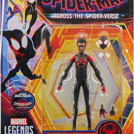 Marvel Legends Series Miles Morales, Spider-Man: Into The Spider-Verse Collectible 6 Inch Action Figure