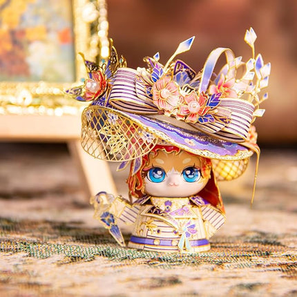 MU 3D Metal Puzzle for Adult Rose Cat Figure Kitty Model Assembling, Titanic Movie Metal Model Kits Miniature Building, Brain Teaser Love Gift Home Decor Xmas Gift