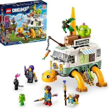 LEGO DREAMZzz Mrs. Castillo’s Turtle Van 71456, 2 in 1 Building Toy and Vehicle Playset with Party Mode or Flying Submarine Mode, Makes a Great Gift Idea for 7 Year Old Kids, Boys, and Girls