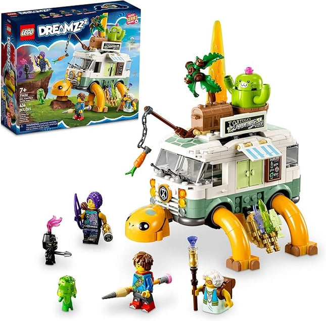LEGO DREAMZzz Mrs. Castillo’s Turtle Van 71456, 2 in 1 Building Toy and Vehicle Playset with Party Mode or Flying Submarine Mode, Makes a Great Gift Idea for 7 Year Old Kids, Boys, and Girls