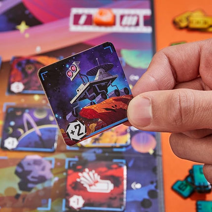 Cosmolancer Board Game | A Strategy Game by Reiner Knizia | Ages 9 and Up | 2 to 4 Players | 30 Mins. | Family Games for Kids, Teens, and Adults