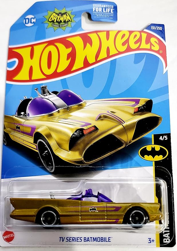 Hot Wheels TV Series Batmobile 131/250 4/5 (Gold)