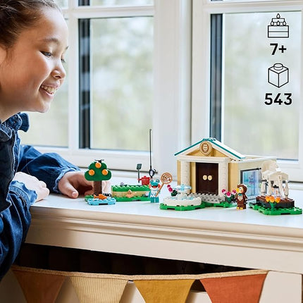 LEGO Animal Crossing Blathers’s Museum Collection Building Toy - Pretend Play Set W/2 Toy Minifigures for Girls & Boys, Ages 7+ - Building Blocks for Kids - Gift Idea for Birthdays & Gamers - 77056