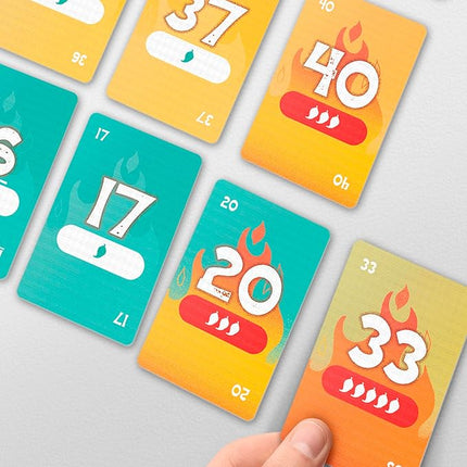 Beat The Heat Game | Family Party Card Game for Kids and Adults | Ages 8+ | 2 to 10 Players | 20 Mins. | Easy to Learn Strategy Card Games for Groups