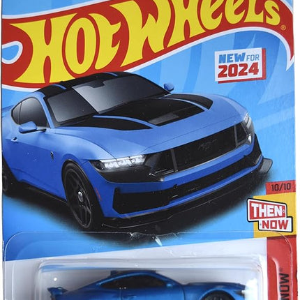 Hot Wheels Ford Mustang Dark Horse, Then and Now 10/10 [Blue] 250/250