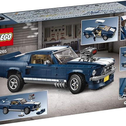 LEGO Creator Expert Ford Mustang 10265 Building Set - Exclusive Advanced Collector's Car Model, Featuring Detailed Interior, V8 Engine, Home and Office Display, Collectible for Adults and Teens