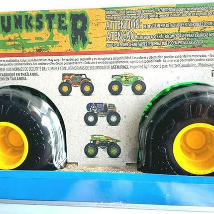 DieCast Hot Wheels Monster Trucks Oversized Gunkster, 1:24 Scale Truck