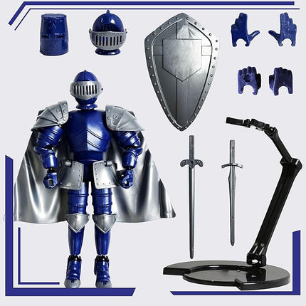 Medieval Knight T13 Action Figure Movable Dummy Robot Warrior Multi-Jointed Titan 13 Collectible Figure for Kids and Collectors