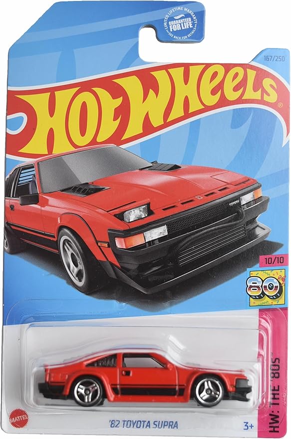 Hot Wheels '82 Toyota Supra, HW The '80s 10/10 [red] 167/250