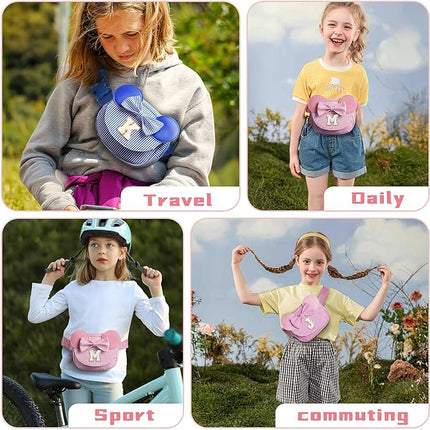 Teen Girl Gifts, Small Pink Belt Bag for Girls Initial Fanny Pack Crossbody Bags for Women 8 9 10 11 12 15 Year Old Girl Birthday Gift Ideas Wife Girlfriend Teacher Grandma Gifts (Pink Y)