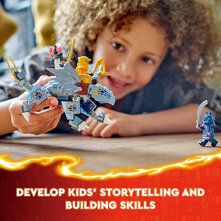 LEGO NINJAGO Young Dragon Riyu Playset with 3 Ninja Minifigures for Independent Play, Buildable Ninja Toy Model and Adventure Set for Kids, Ninja Gift for 6 Year Old Boys and Girls, 71810