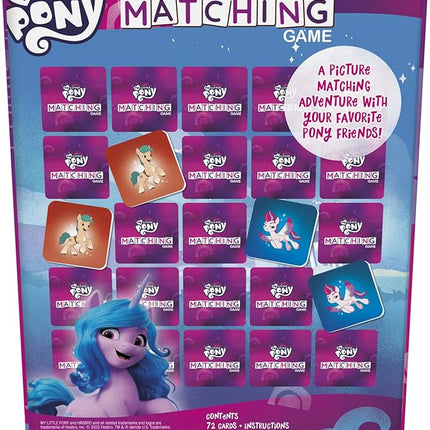 Hasbro Gaming My Little Pony Matching Game for Kids | 1+ Players | Preschool Board Games for Clasroom | Back to School Gifts | Ages 3+