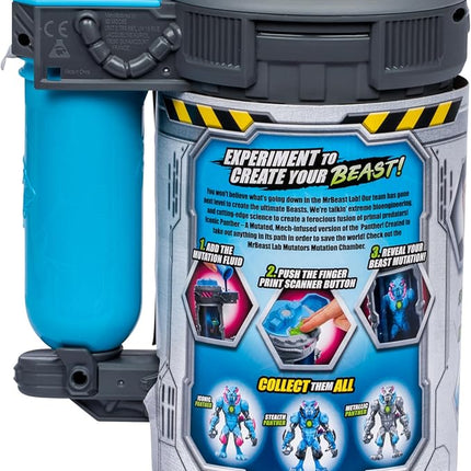 MrBeast Lab Mutators, Mutate The Ultimate Beast Mutators. Perform The Experiment, Release a MrBeast Iconic Panther Action Figure. 3 to Collect!
