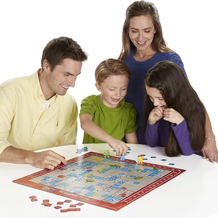 Hasbro Gaming Scrabble Junior Board Game | 2-4 Players | Family Educational Word Games for Kids | Back to School Gifts for Classroom | Ages 5+