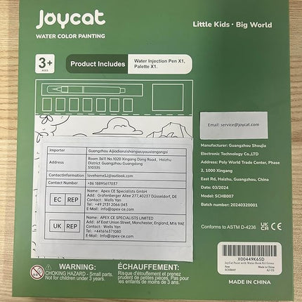 JoyCat Paint with Water Coloring Books for Toddlers, Watercolor Painting Sets for Kids Ages 3-5 4-8, Arts and Crafts Drawing Activities Toy Birthday Gift for Boys Girls (Dinosaur & Vehicle)