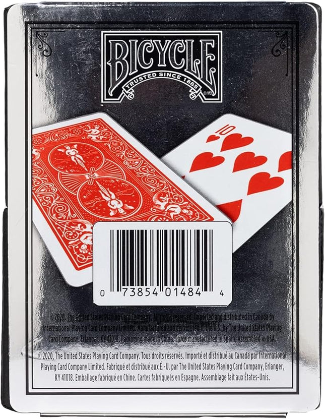 Bicycle Prestige Waterproof Plastic Playing Cards, Red and Blue 2 Pack