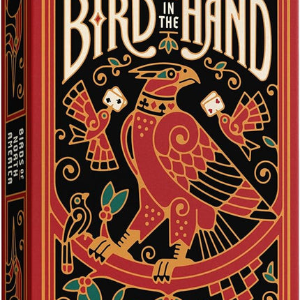 Bird in The Hand Themed Playing Cards | 54 Pieces of Stunning Custom Art | Unique Bird on Every Card in The Deck