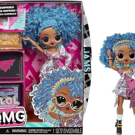 L.O.L. Surprise! LOL Surprise OMG Jams Fashion Doll with Multiple Surprises and Fabulous Accessories – Great Gift for Kids Ages 4+