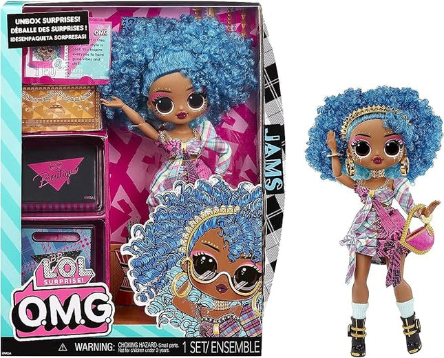 L.O.L. Surprise! LOL Surprise OMG Jams Fashion Doll with Multiple Surprises and Fabulous Accessories – Great Gift for Kids Ages 4+