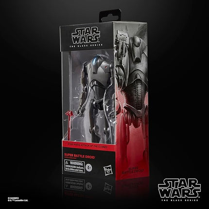 STAR WARS The Black Series Super Battle Droid, Attack of The Clones Collectible 6 Inch Action Figure