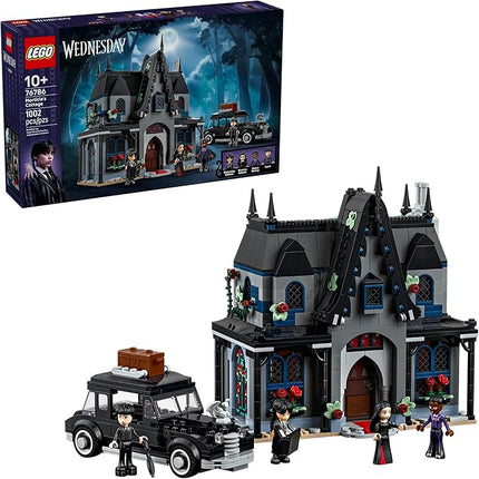 LEGO Wednesday Morticia’s Cottage Building Toy - Pretend Playset with Buildable Car for Kids, Ages 10+ - W/Morticia, Lurch, Bianca, & Wednesday Addams Minidolls - Gift Idea for Girls & Boys - 76786
