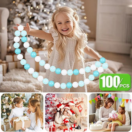 GOGOSO Ball Pit Balls for Toddlers Kids Plastic Balls for Ball-Pit Playpen Pool Baby Play Pastel BPA-Free Non Toxic Play Pastel Crush Proof Bal 50 100 200 500 1000 Count