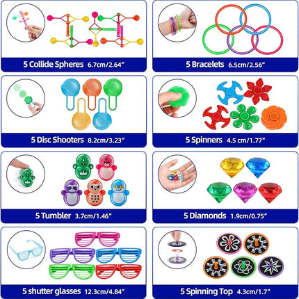 Amy&Benton 1000PCS Classroom Treasure Box Prizes Kids Birthday Party Favors Pinata Assorted Goody Bag Fillers Kid Carnival Prizes Box Toys Assortment