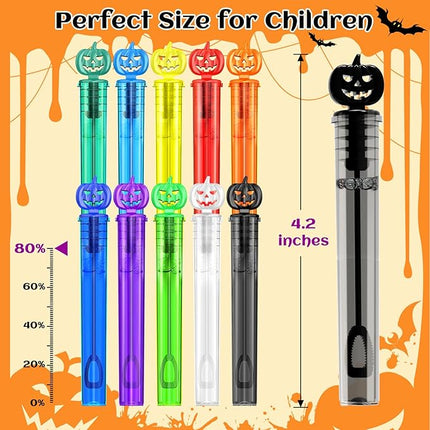 400 PCS Bubble Wands, Halloween Party Favors for Kids, Halloween Kids Goodie Bag Stuffers, Great Halloween Treats Toys, Girls Boys Classroom Prizes (10 Colors)