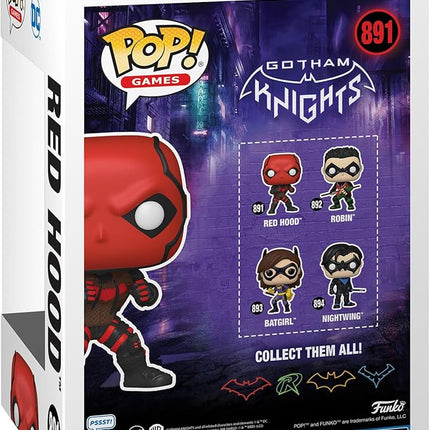 Funko POP! Games: Gotham Knights - Red Hood - Batman - Collectable Vinyl Figure - Gift Idea - Official Merchandise - for Kids & Adults - Video Games Fans - Model Figure for Collectors and Display