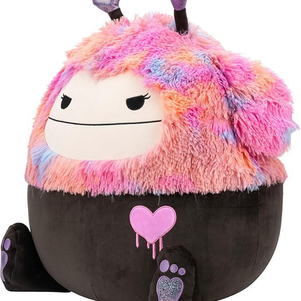 Squishmallows Original 20in Frumpy The Pink and Black Bigfoot – Official Jazwares Plush (Jumbo)