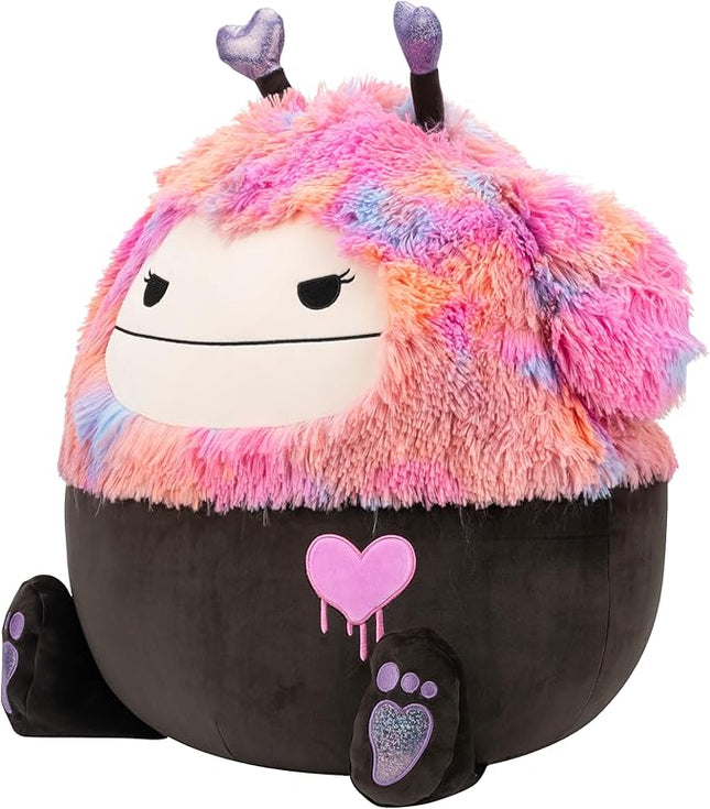 Squishmallows Original 20in Frumpy The Pink and Black Bigfoot – Official Jazwares Plush (Jumbo)